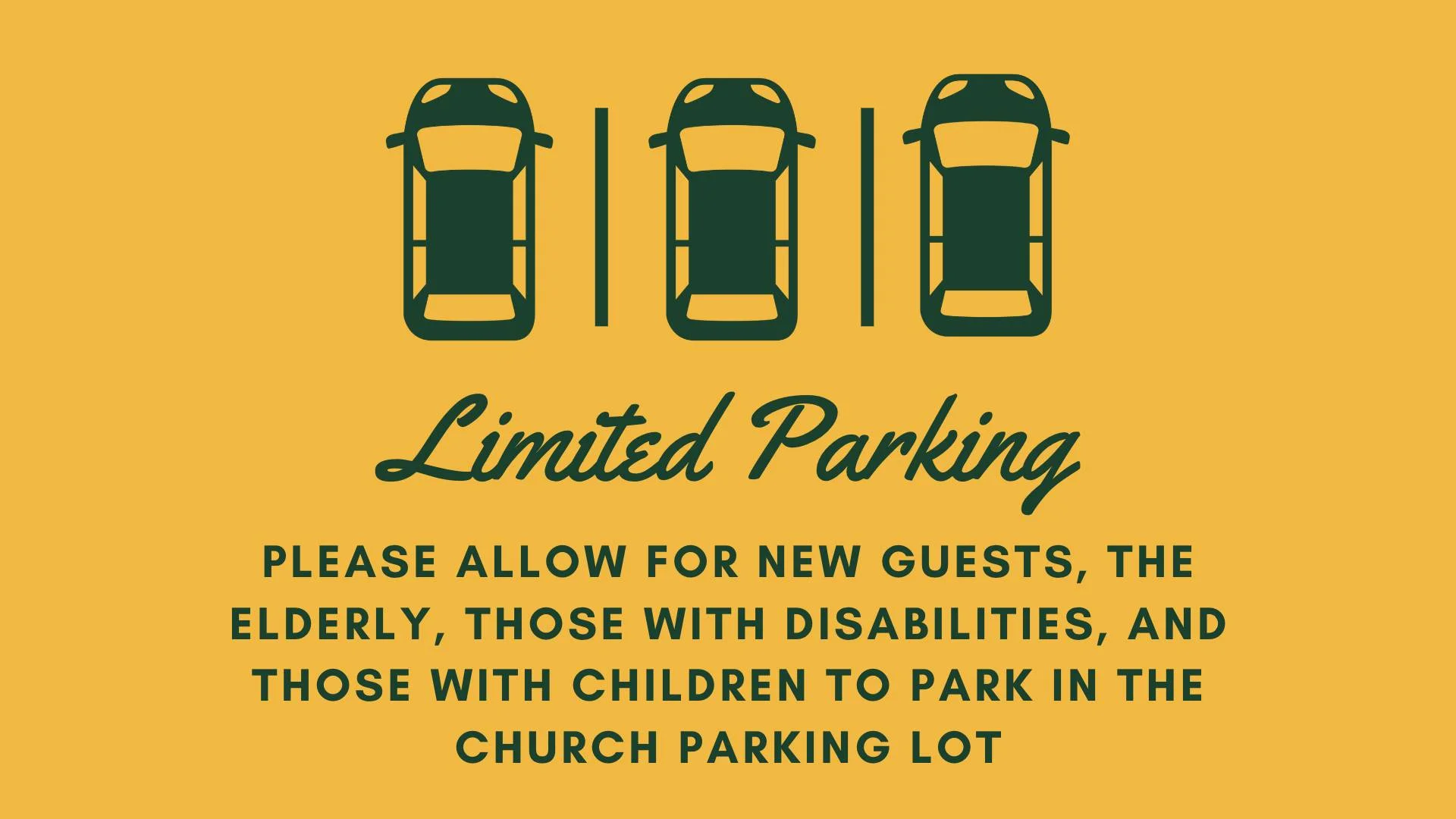 Limited Parking