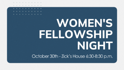 Women’s Fellowship Night