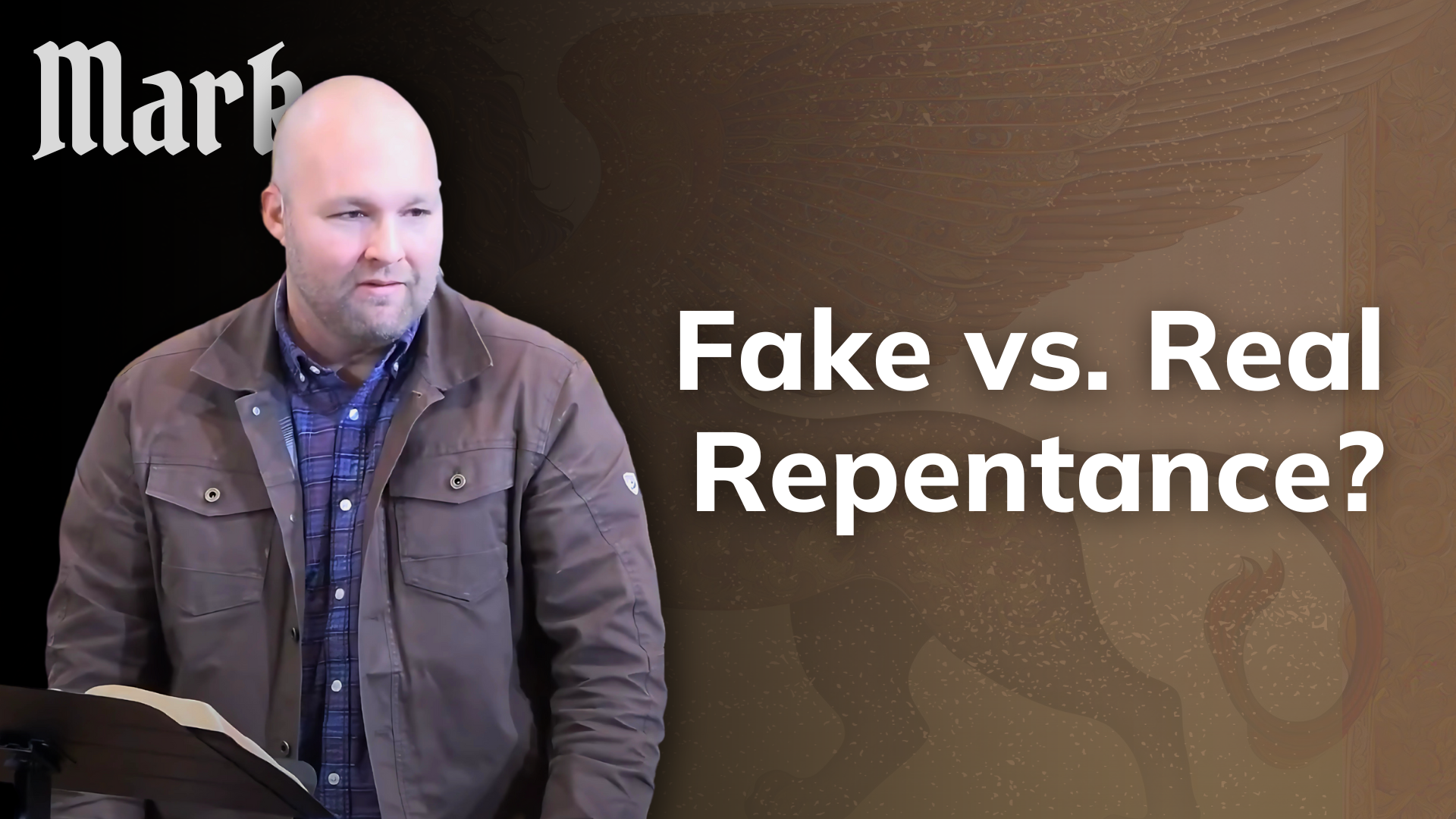 Recognize and Repent (Mark 1:1-15)